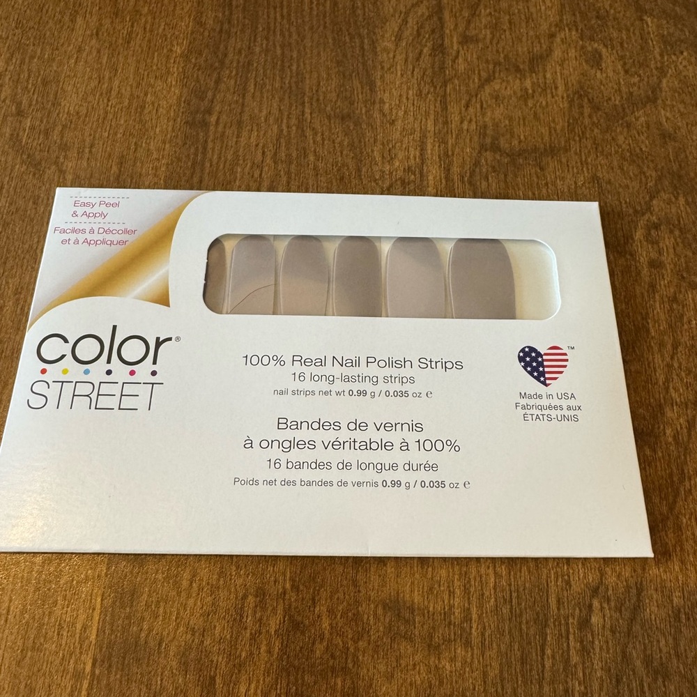 Color street nail polish strips